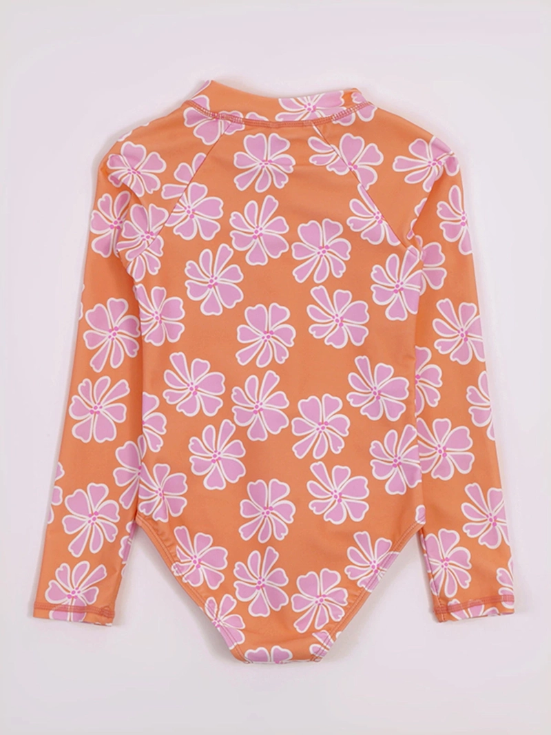 TRAJE DE BAÑO NIÑA HARVEST MANGA LARGA UV - 2
