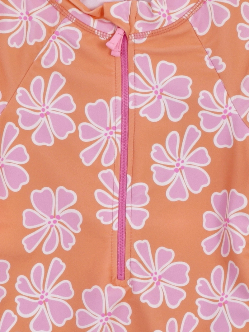 TRAJE DE BAÑO NIÑA HARVEST MANGA LARGA UV - 3