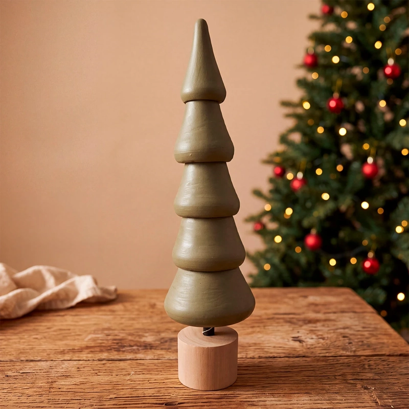 ADORNO NAVIDEÑO RIPLEY HOME NORDIC XMAS ÁRBOL VERDE - 1