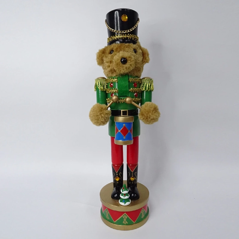ADORNO NAVIDEÑO RIPLEY HOME TEDDY CASCANUEZ OSO 35 CM - 2