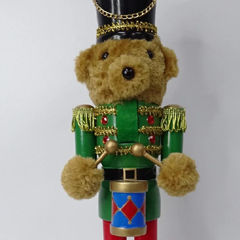 ADORNO NAVIDEÑO RIPLEY HOME TEDDY CASCANUEZ OSO 35 CM - 3