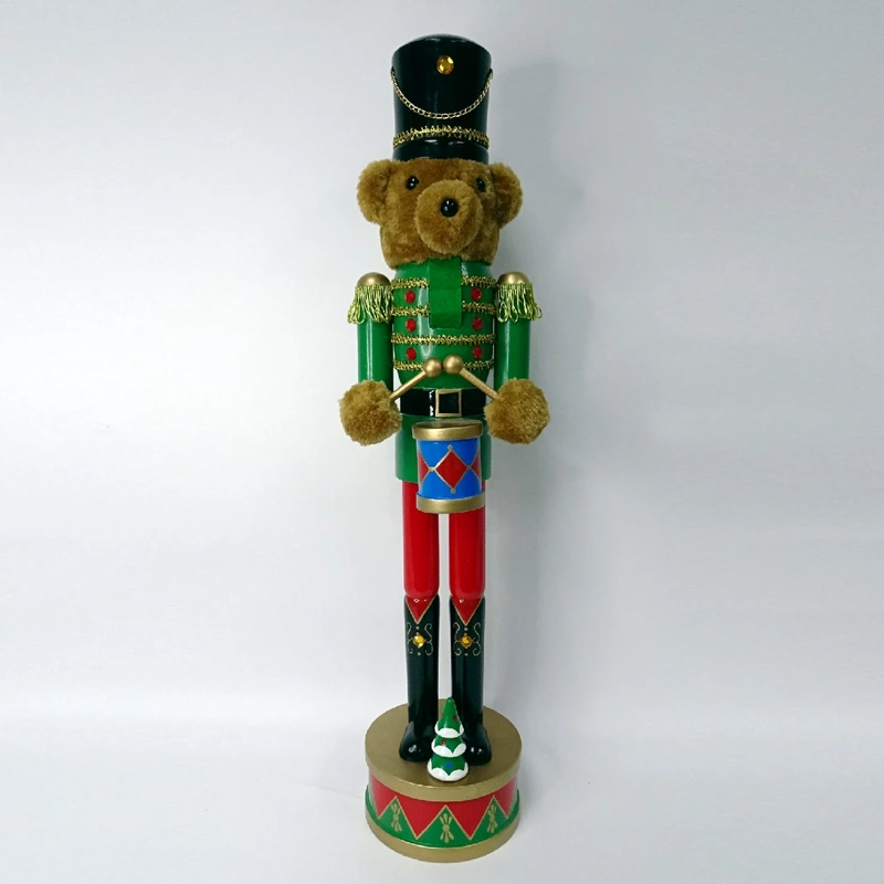 ADORNO NAVIDEÑO RIPLEY HOME TEDDY CASCANUEZ OSO 61 CM - 2