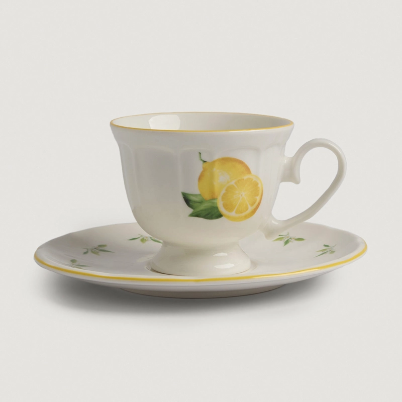 TAZA RIPLEY HOME CON PLATO AMARILLO - 2