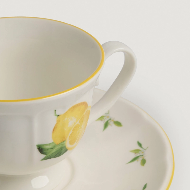 TAZA RIPLEY HOME CON PLATO AMARILLO - 3