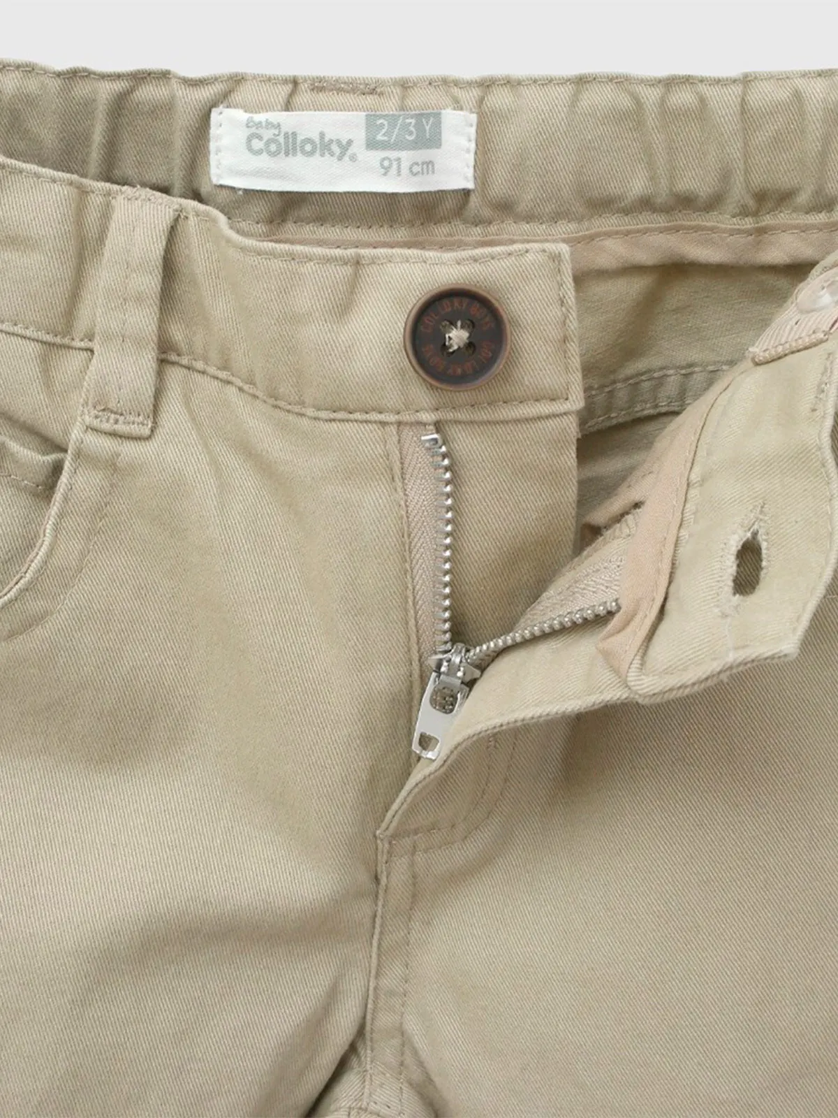 PANTALÓN NIÑO COLLOKY ALGODÓN GABARDINA   - 3