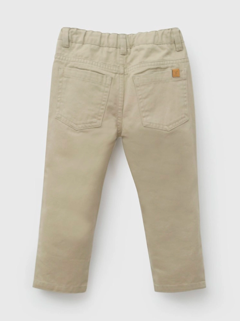 PANTALÓN NIÑO COLLOKY ALGODÓN GABARDINA   - 2