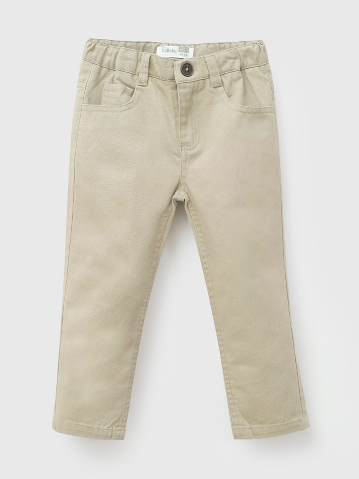 PANTALÓN NIÑO COLLOKY ALGODÓN GABARDINA   - 1