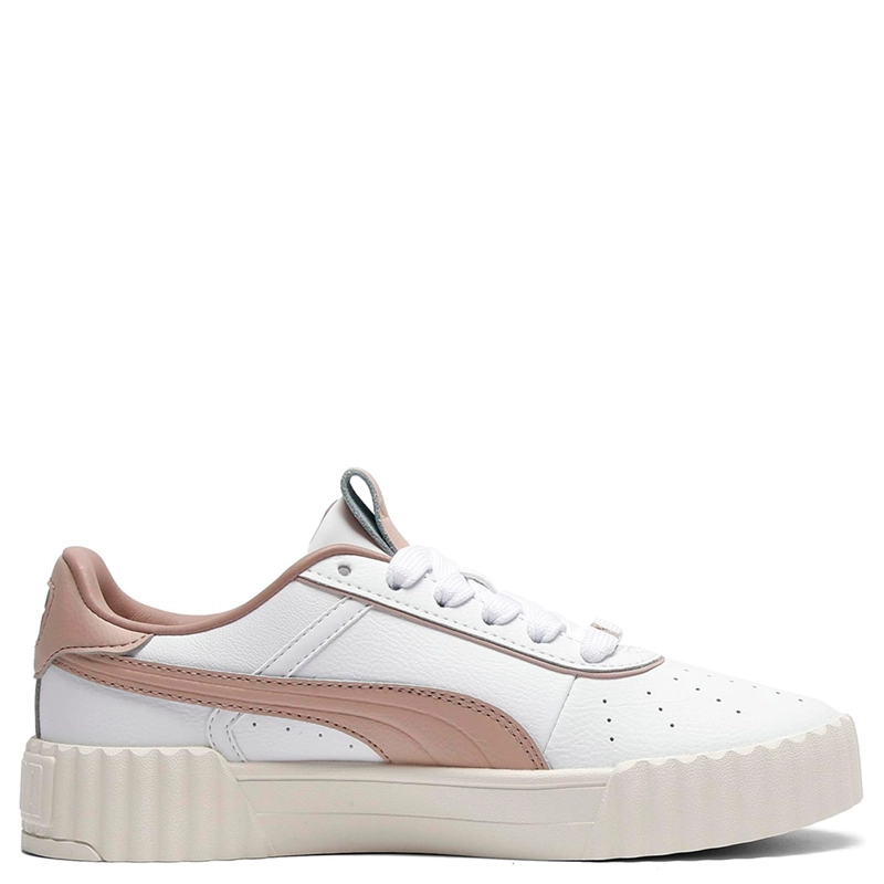 ZAPATILLAS MUJER PUMA CASUALES BLANCO CARINA 3.0 LUXE - 3