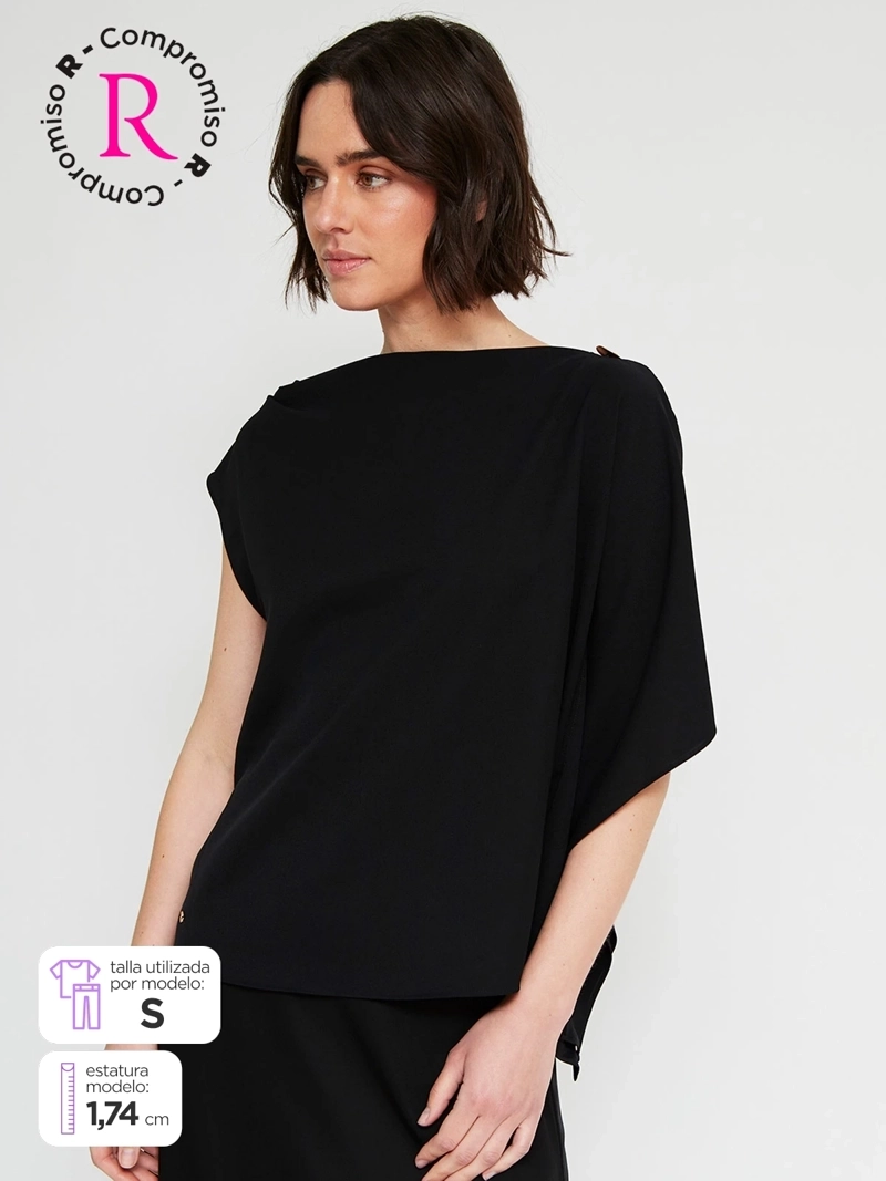BLUSA MUJER CACHAREL SIN MANGAS