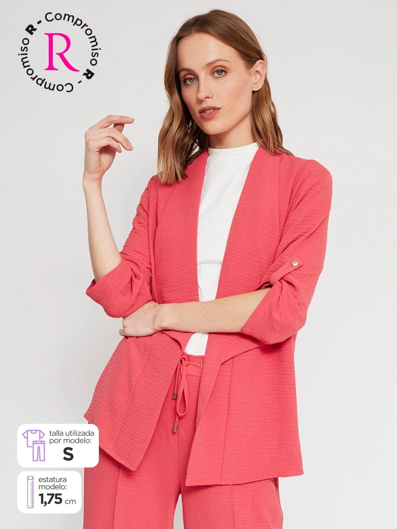 BLAZER MUJER CACHAREL TEXTURADO