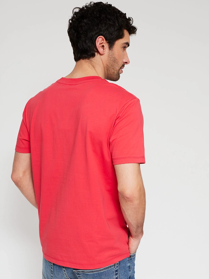POLERA HOMBRE PEPE JEANS ALGODÓN CUELLO REDONDO MANGA CORTA ESTAMPADA - 2