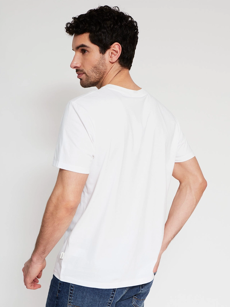 POLERA HOMBRE PEPE JEANS ALGODÓN CUELLO REDONDO MANGA CORTA ESTAMPADA - 2