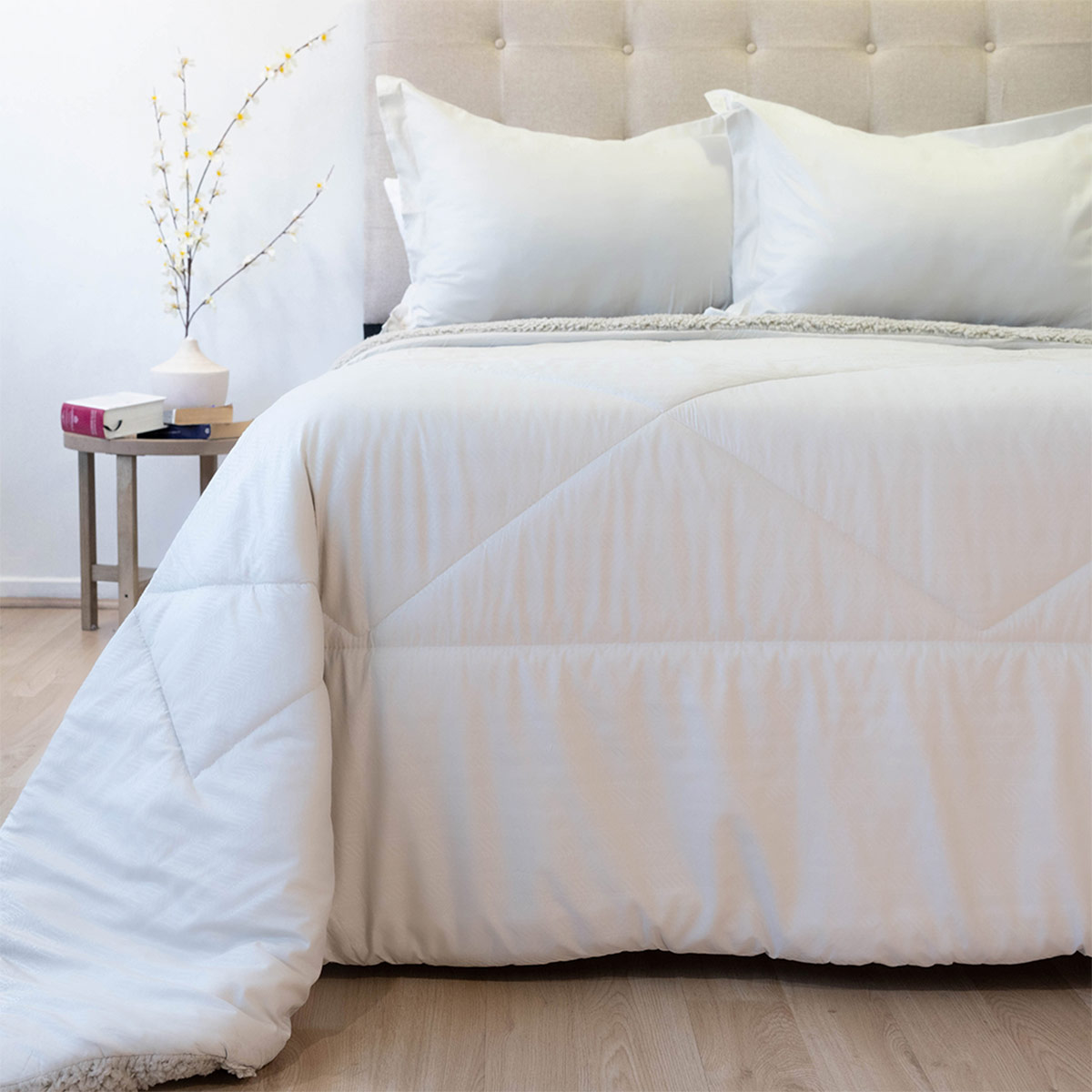 PLUMÓN DORAL OUTBOSS SHERPA 2 PLAZAS BEIGE - 1