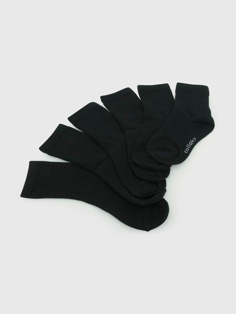 PACK X6 CALCETINES NIÑO COLLOKY - 3