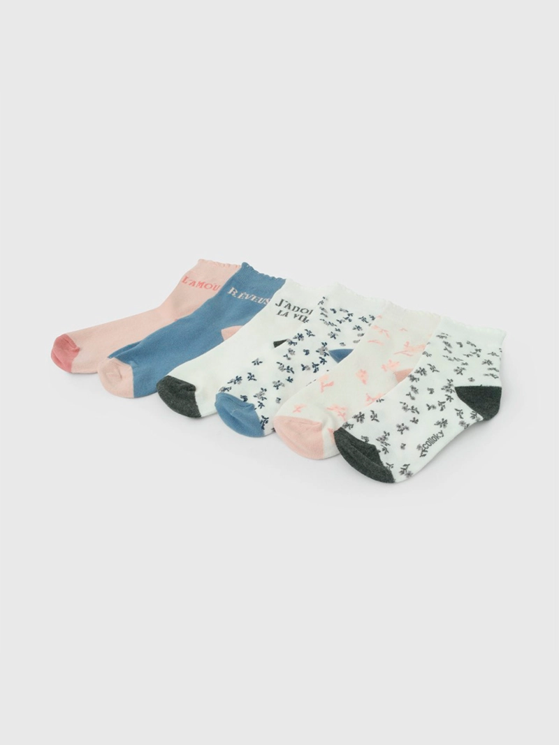 PACK X6 CALCETINES NIÑA COLLOKY - 2