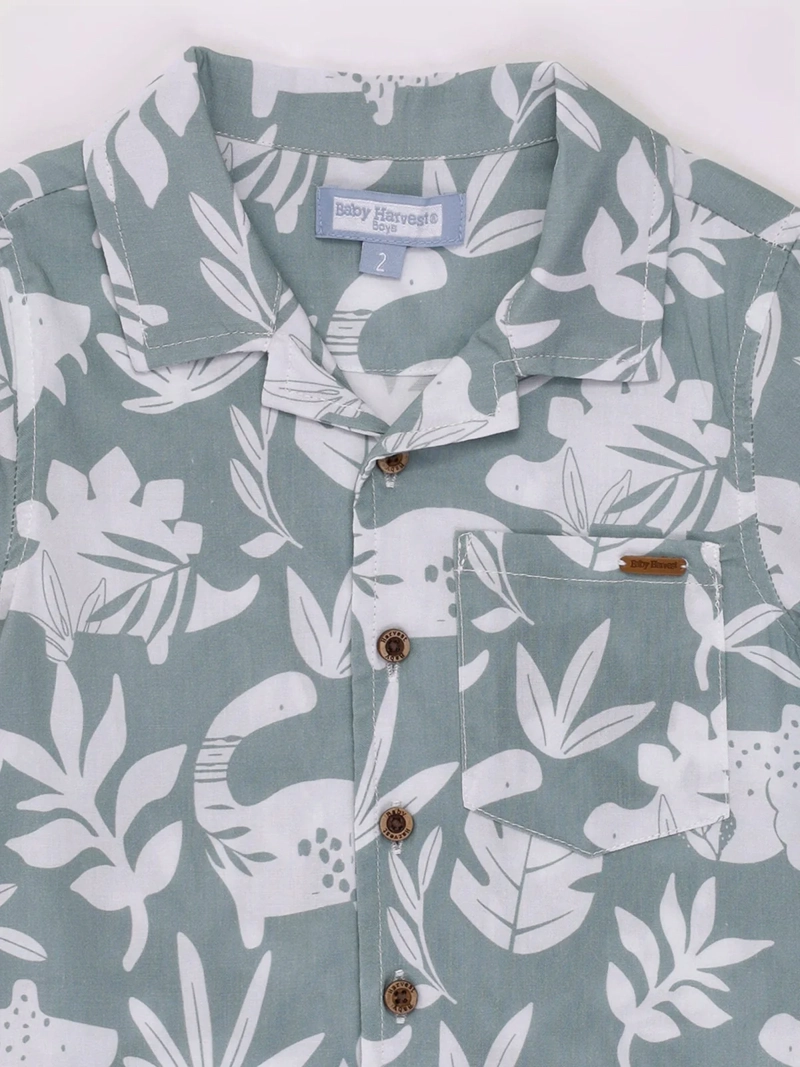 CAMISA NIÑO BABY HARVEST MANGA CORTA GUAYABERA - 3