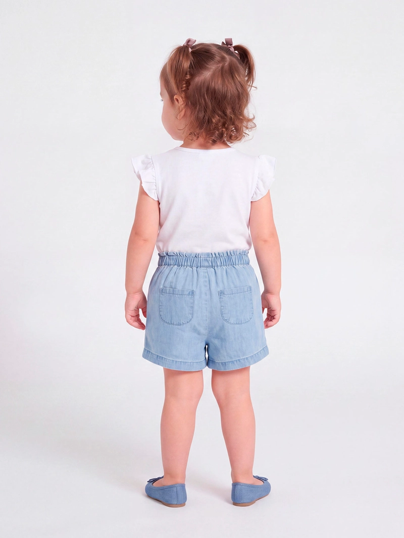 SHORT NIÑA BABY HARVEST ALGODÓN  - 2