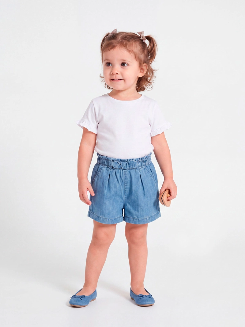 SHORT NIÑA BABY HARVEST ALGODÓN