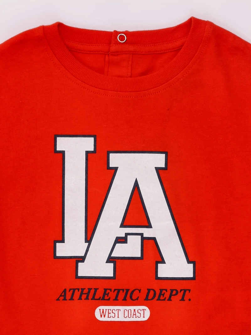 CONJUNTO NIÑO BABY HARVEST POLERA Y SHORT ALGODÓN - 3