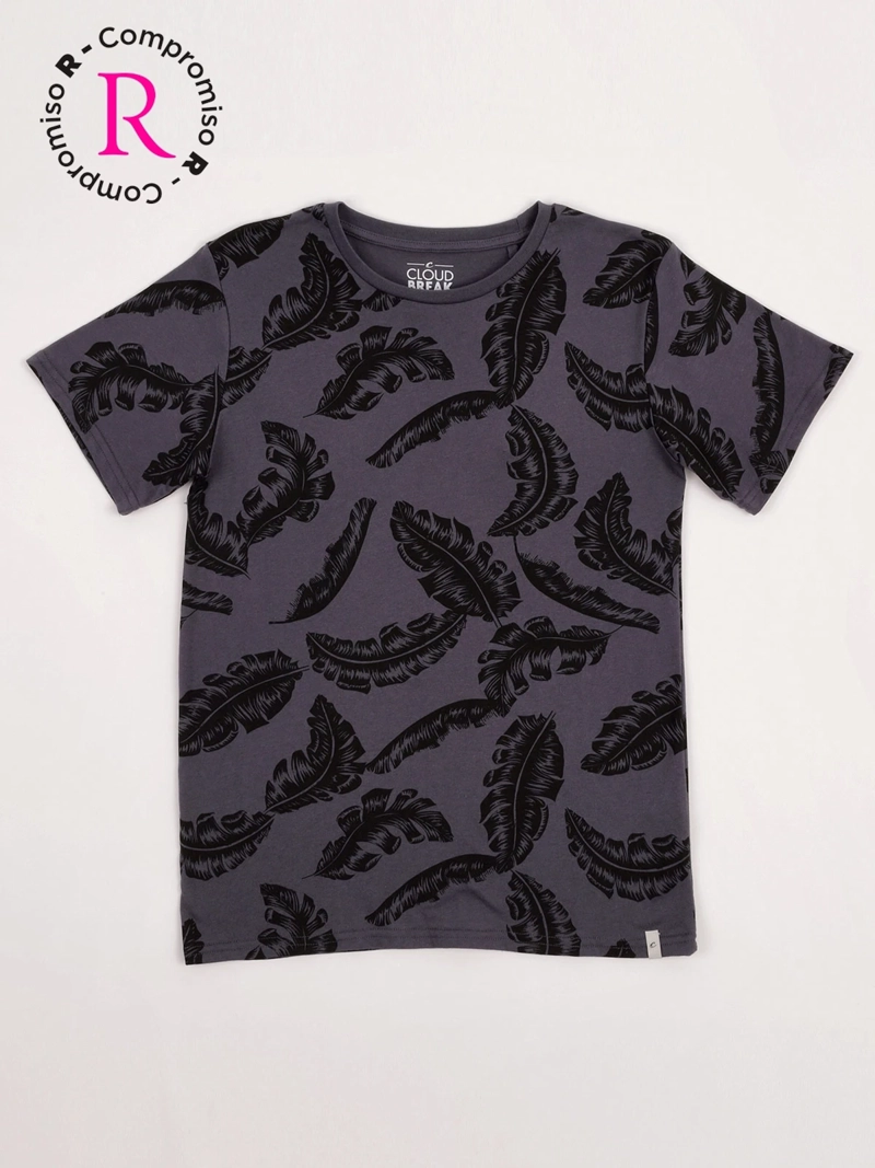 POLERA NIÑO CLOUDBREAK ALGODÓN MANGA CORTA - 3