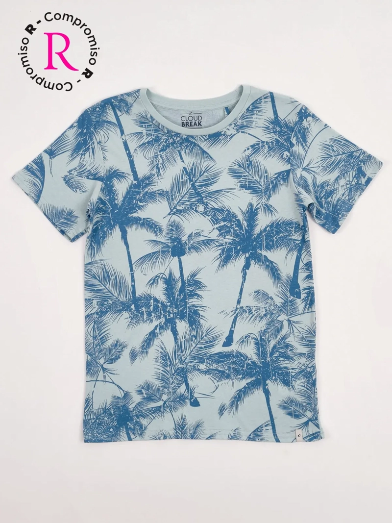 POLERA NIÑO CLOUDBREAK ALGODÓN MANGA CORTA - 3