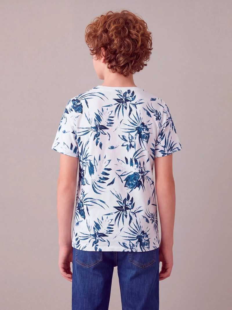 POLERA NIÑO CLOUDBREAK ALGODÓN MANGA CORTA - 2