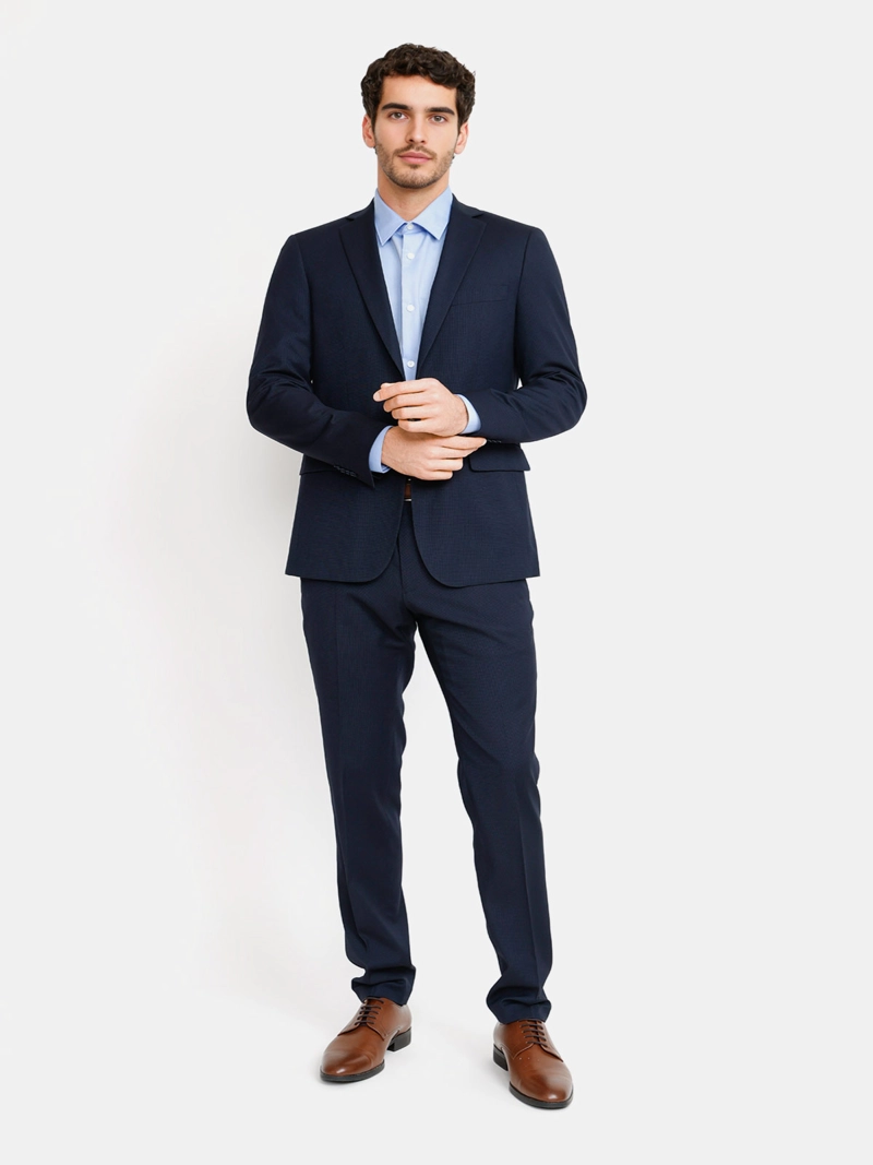 TRAJE HOMBRE PERRY ELLIS WASHABLE - 4