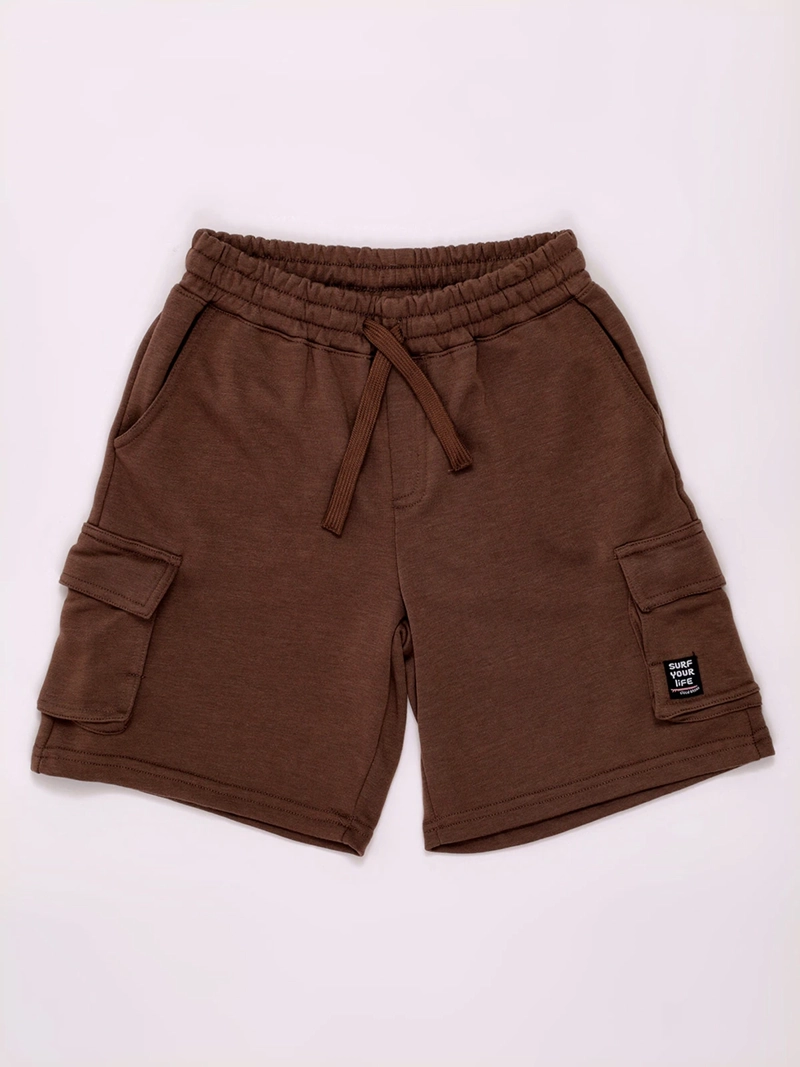 SHORT NIÑO CLOUDBREAK CARGO ALGODÓN