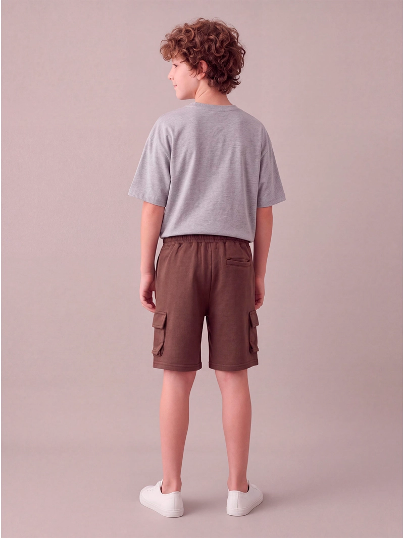 SHORT NIÑO CLOUDBREAK CARGO ALGODÓN - 2