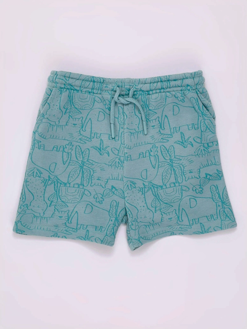 SHORT NIÑO BABY HARVEST TERRY ESTAMPADO - 1