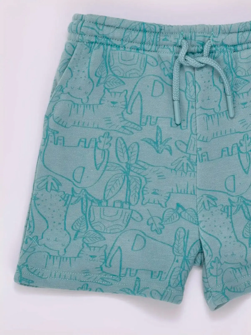 SHORT NIÑO BABY HARVEST TERRY ESTAMPADO - 3