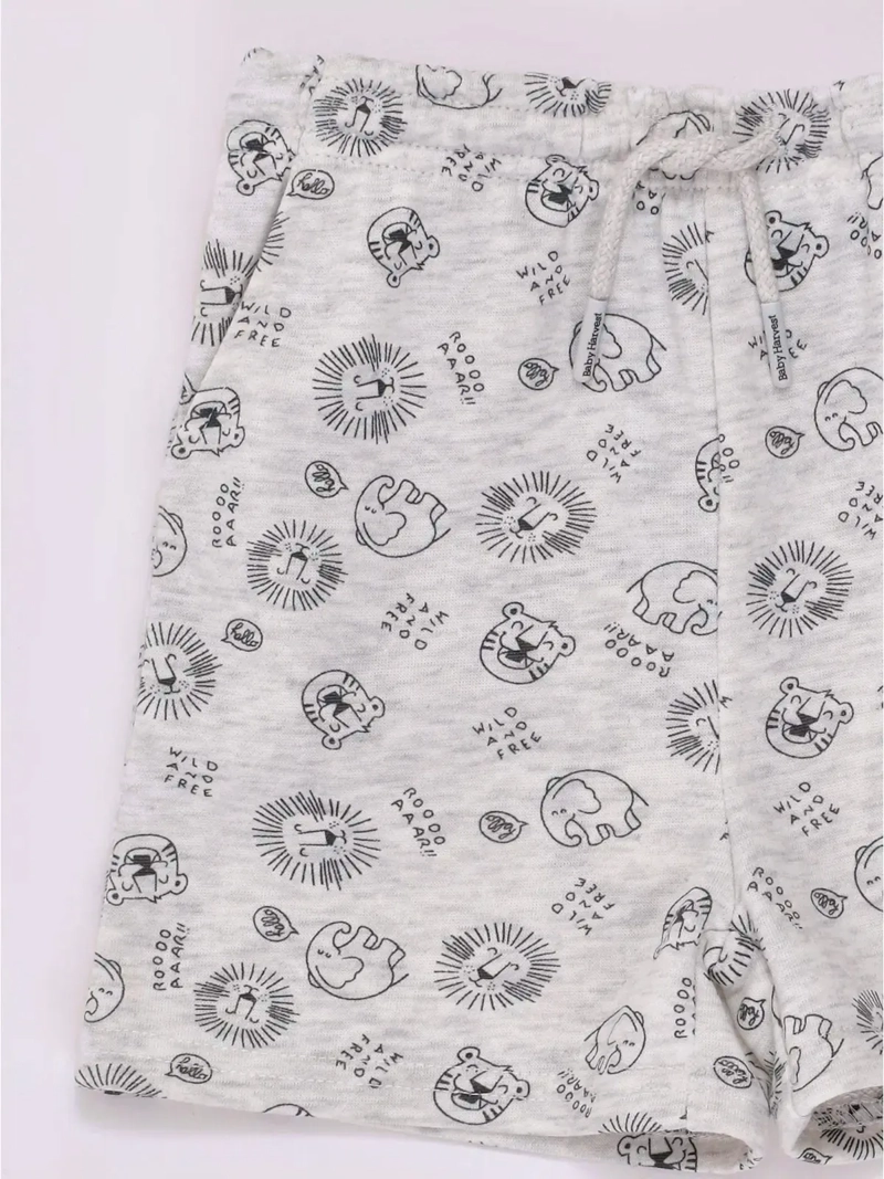 SHORT NIÑO BABY HARVEST TERRY ESTAMPADO - 3