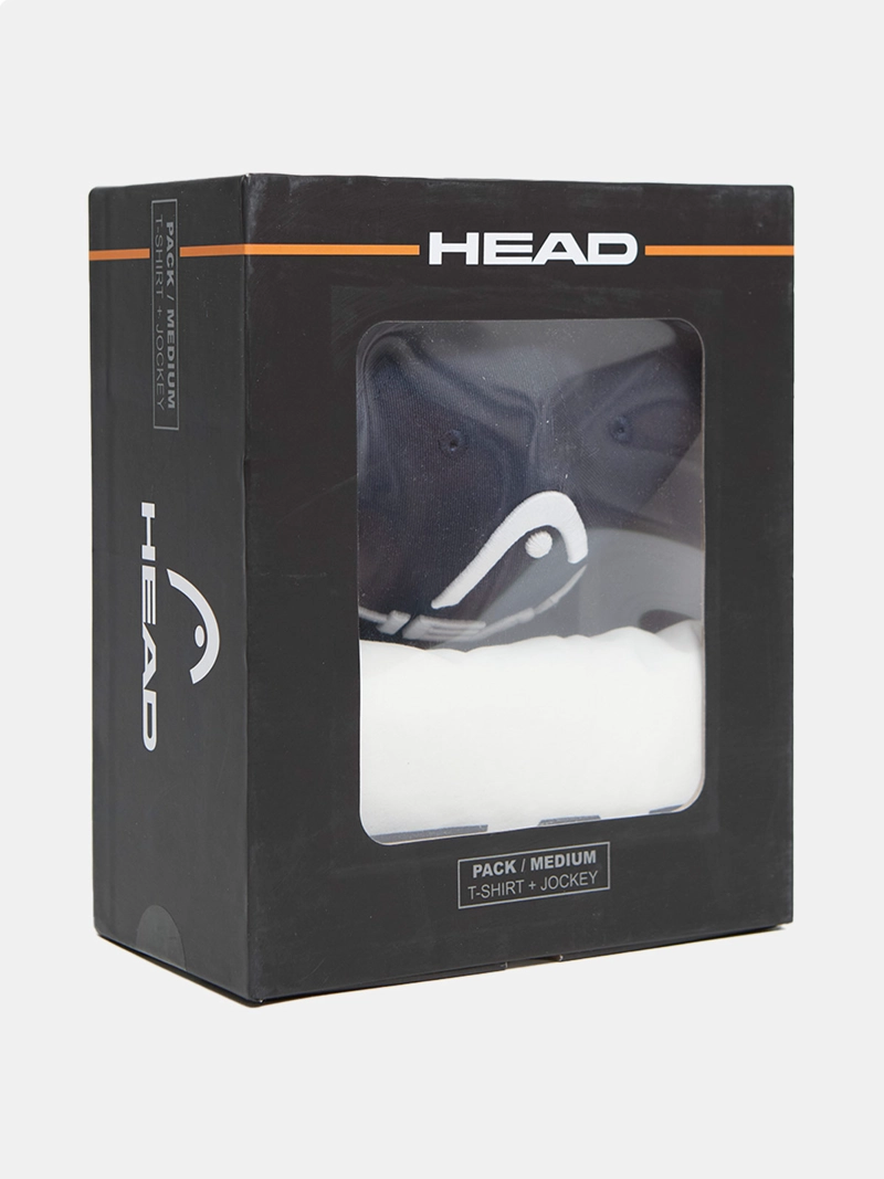 PACK POLERA + JOCKEY HOMBRE HEAD ALGODÓN - 5