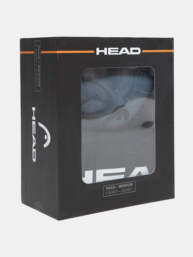 PACK POLERA + JOCKEY HOMBRE HEAD ALGODÓN - 5
