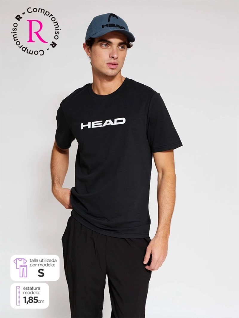 PACK POLERA + JOCKEY HOMBRE HEAD ALGODÓN - 1