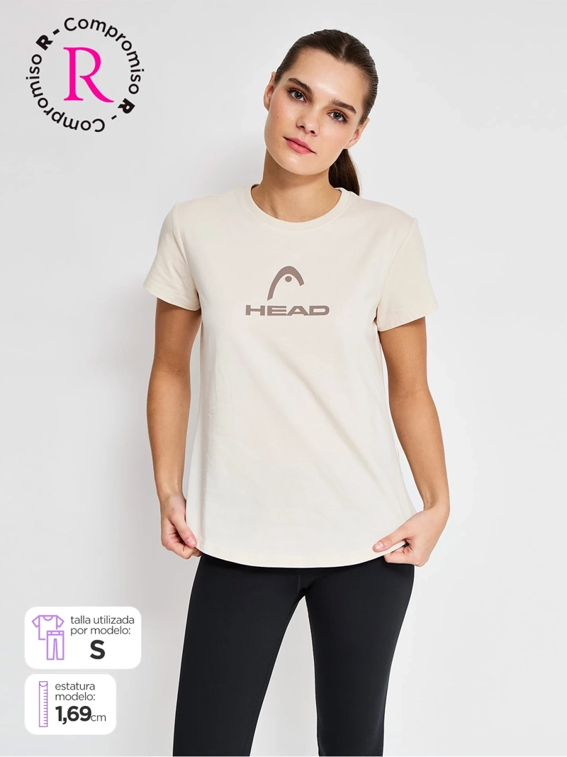 POLERA MUJER HEAD LOGO - 1