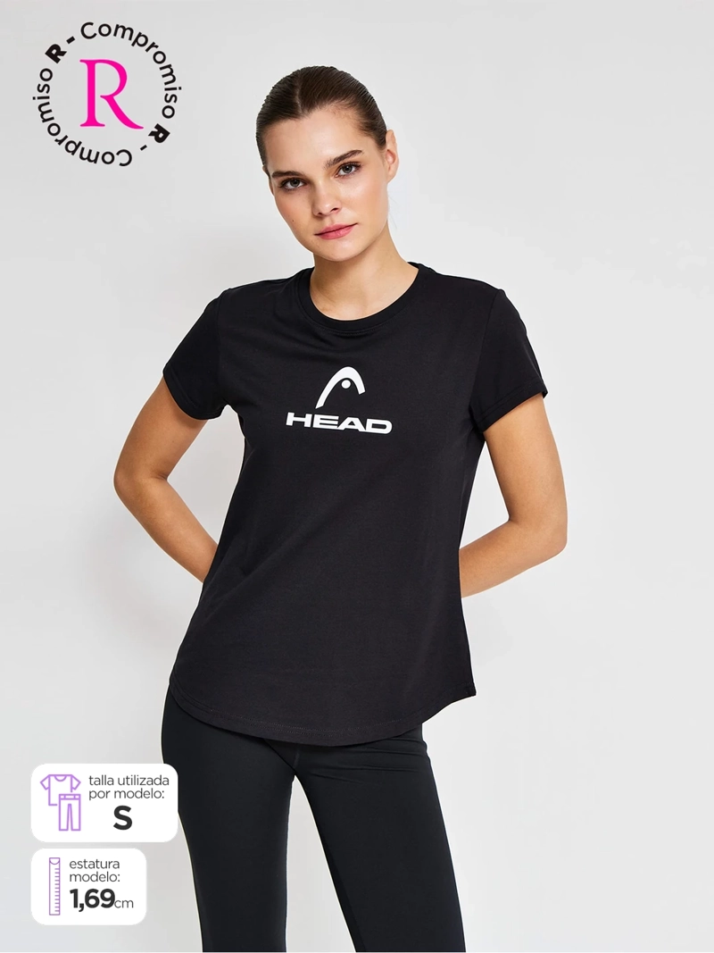 POLERA MUJER HEAD LOGO - 1