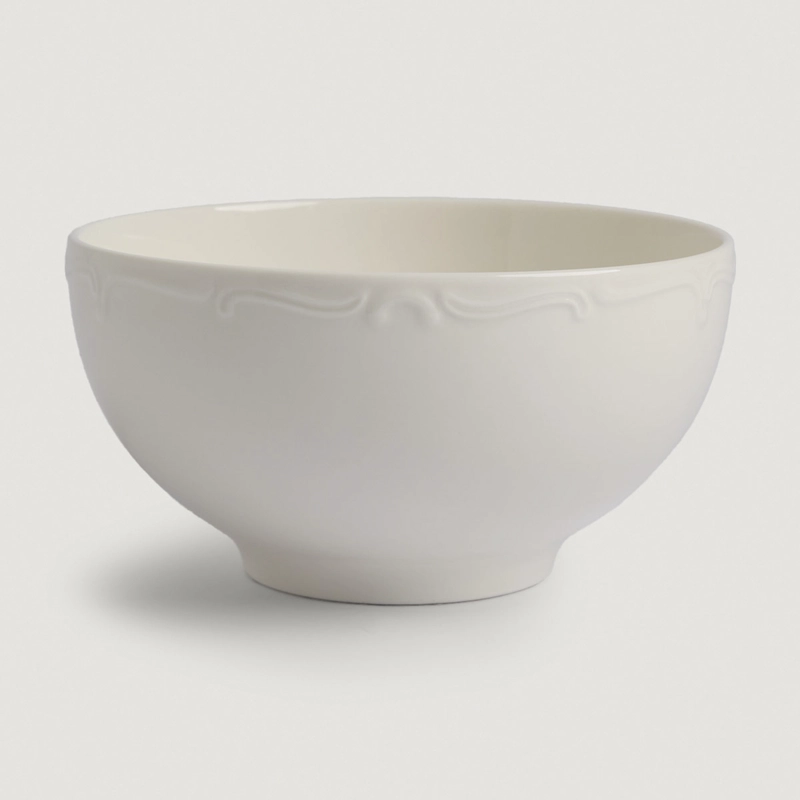 SET X4 PLATO/BOWL RIPLEY HOME CLASSIC COLLECTION BLANCO - 4