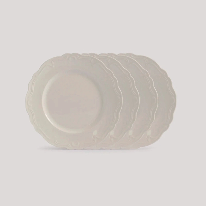 JUEGO DE VAJILLA RIPLEY HOME WHITE 24 PIEZAS - 5