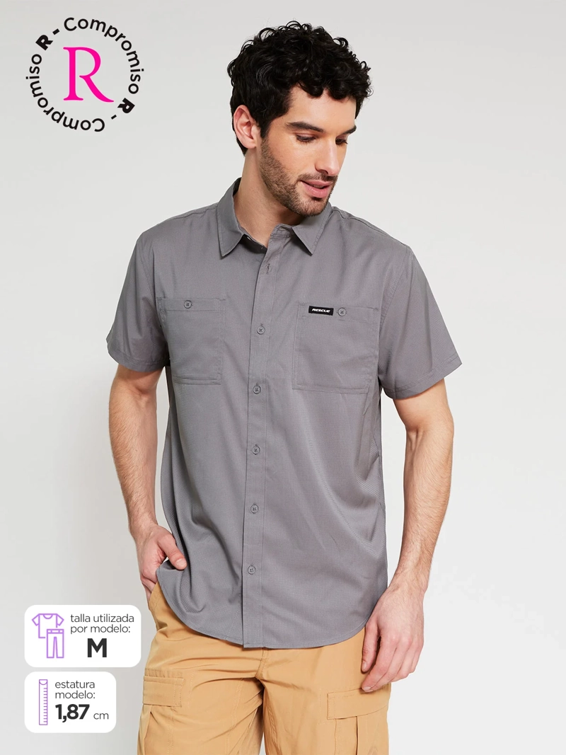 CAMISA HOMBRE RESCUE MANGA CORTA - 1
