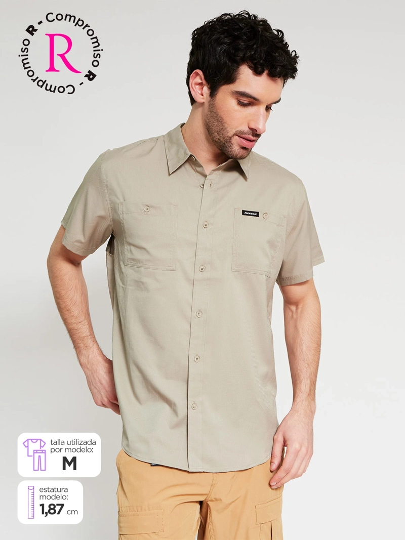 CAMISA HOMBRE RESCUE MANGA CORTA - 1