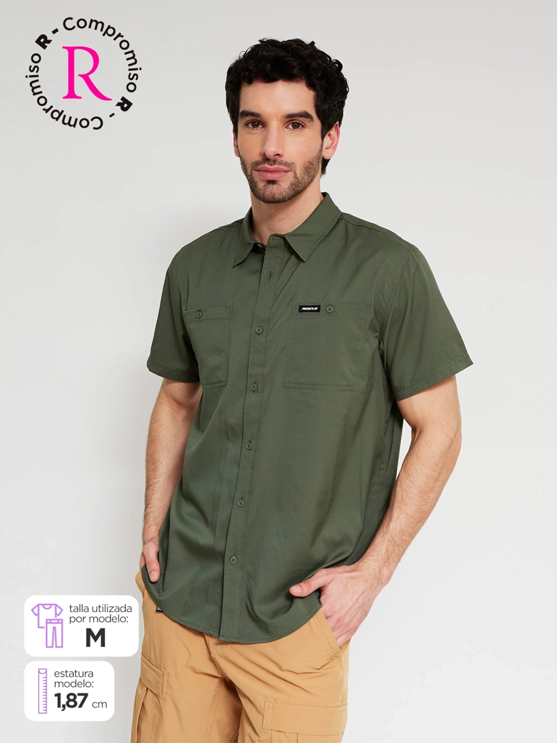 CAMISA HOMBRE RESCUE MANGA CORTA
