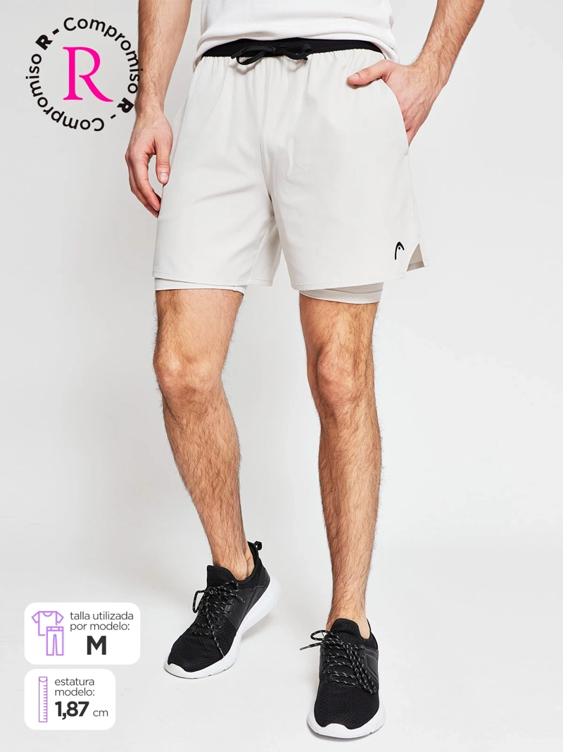 SHORT HOMBRE HEAD 2EN1