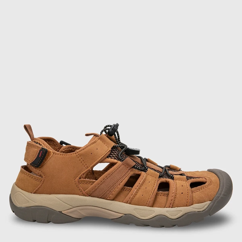 SANDALIAS HOMBRE RESCUE MANQUEHUE CUERO - 1