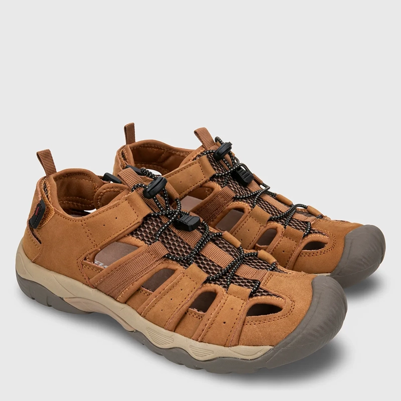 SANDALIAS HOMBRE RESCUE MANQUEHUE CUERO - 2