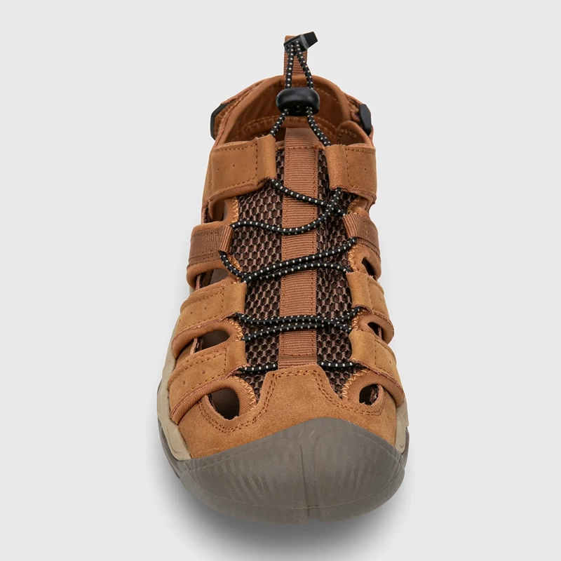 SANDALIAS HOMBRE RESCUE MANQUEHUE CUERO - 6