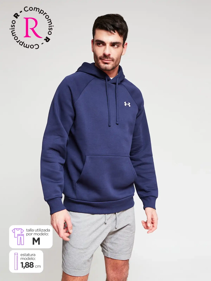 POLERÓN HOMBRE UNDER ARMOUR RIVAL FLEECE - 1