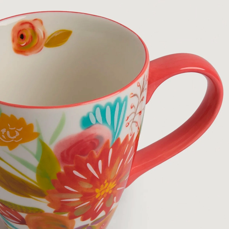 MUG RIPLEY HOME FLORES BLANCO - 3