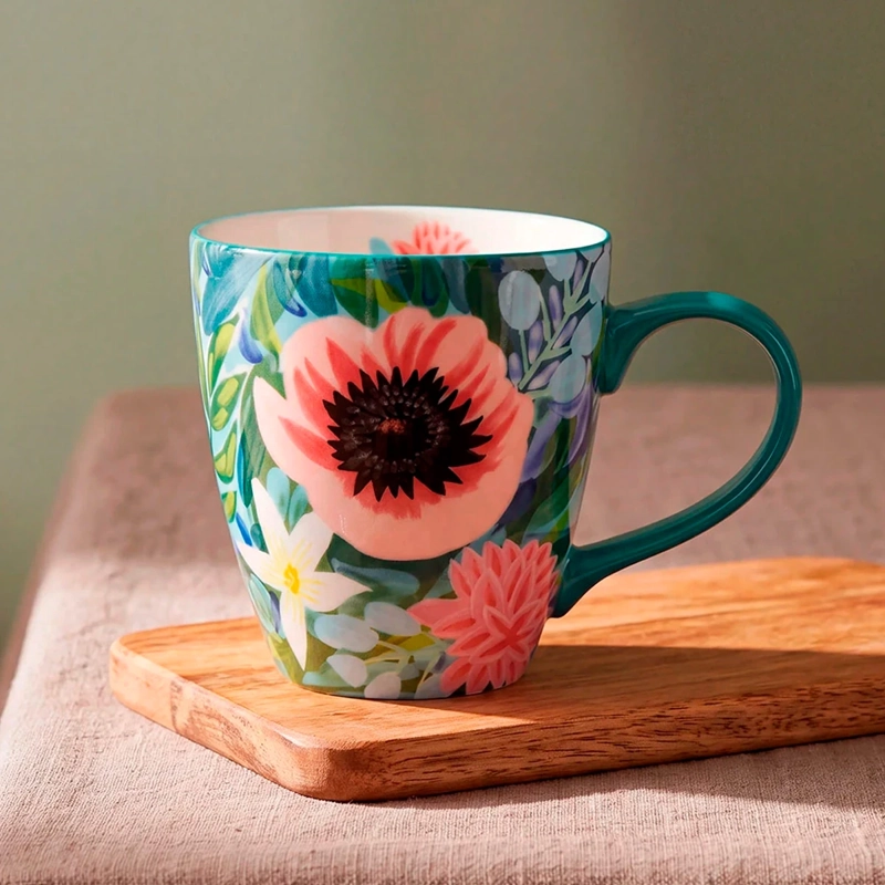 MUG RIPLEY HOME FLORES VERDE