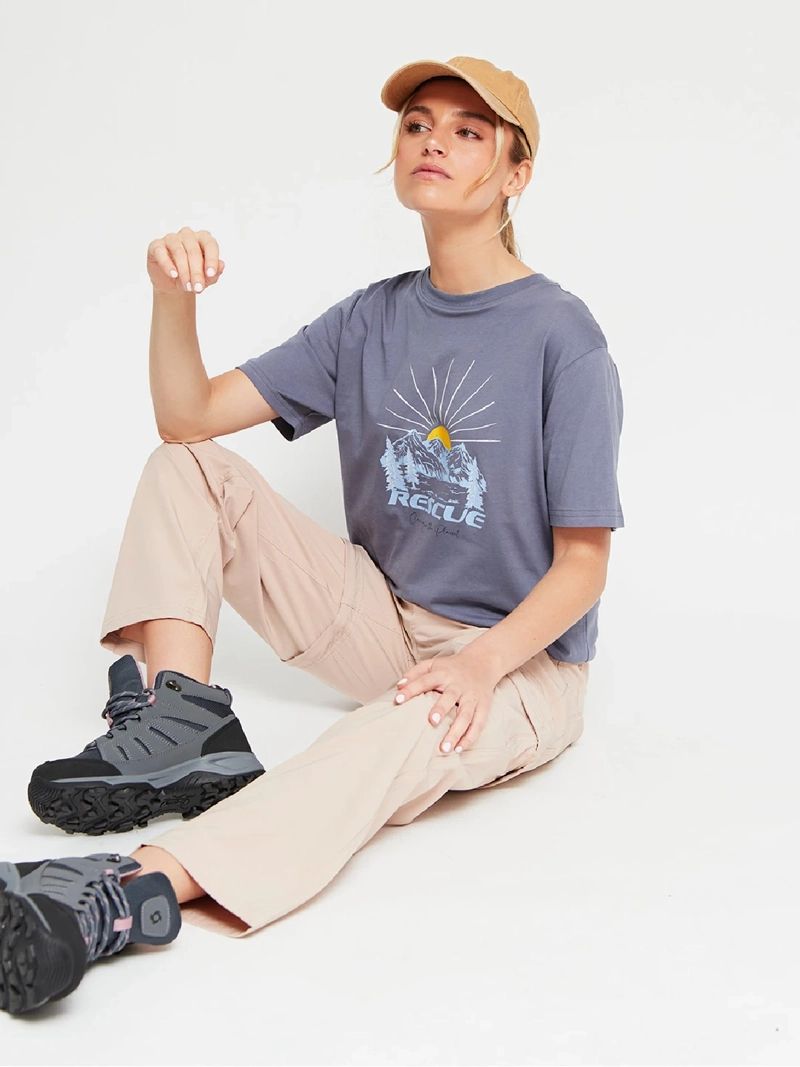 POLERA MUJER RESCUE ALGODÓN - 4